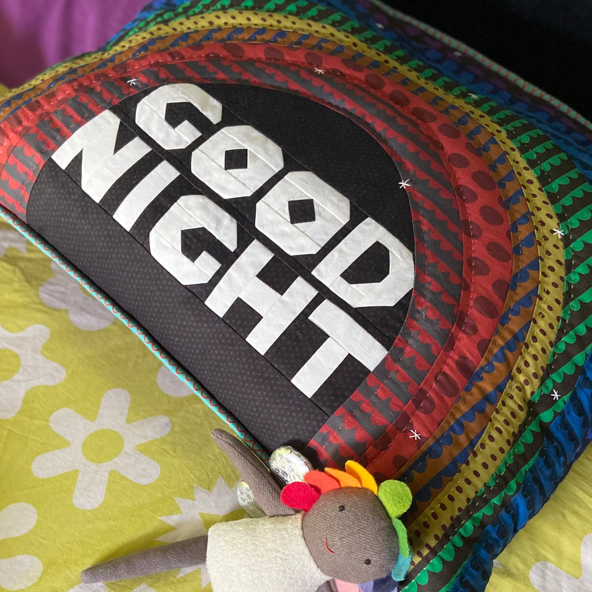 Night Rainbow Fabric Blog Hop!