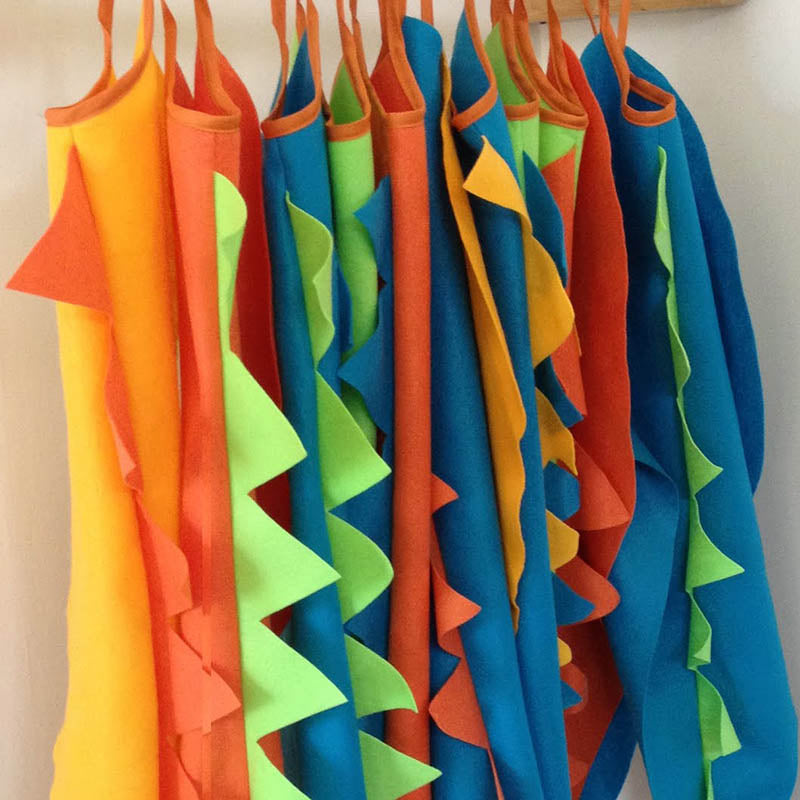 Easy Dinosaur Capes