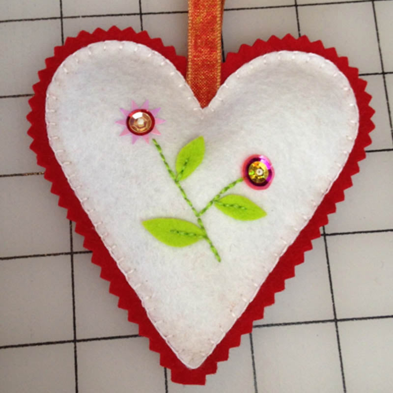 Felt Heart Sachets
