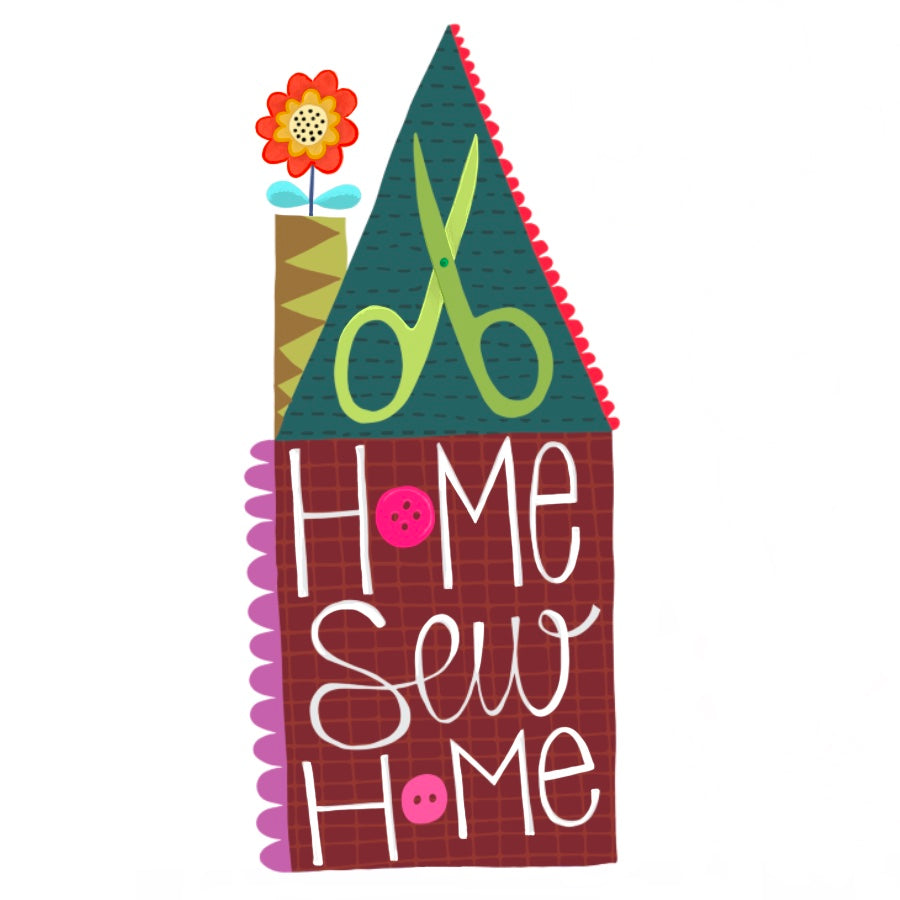 Sticker-Home Sew Home