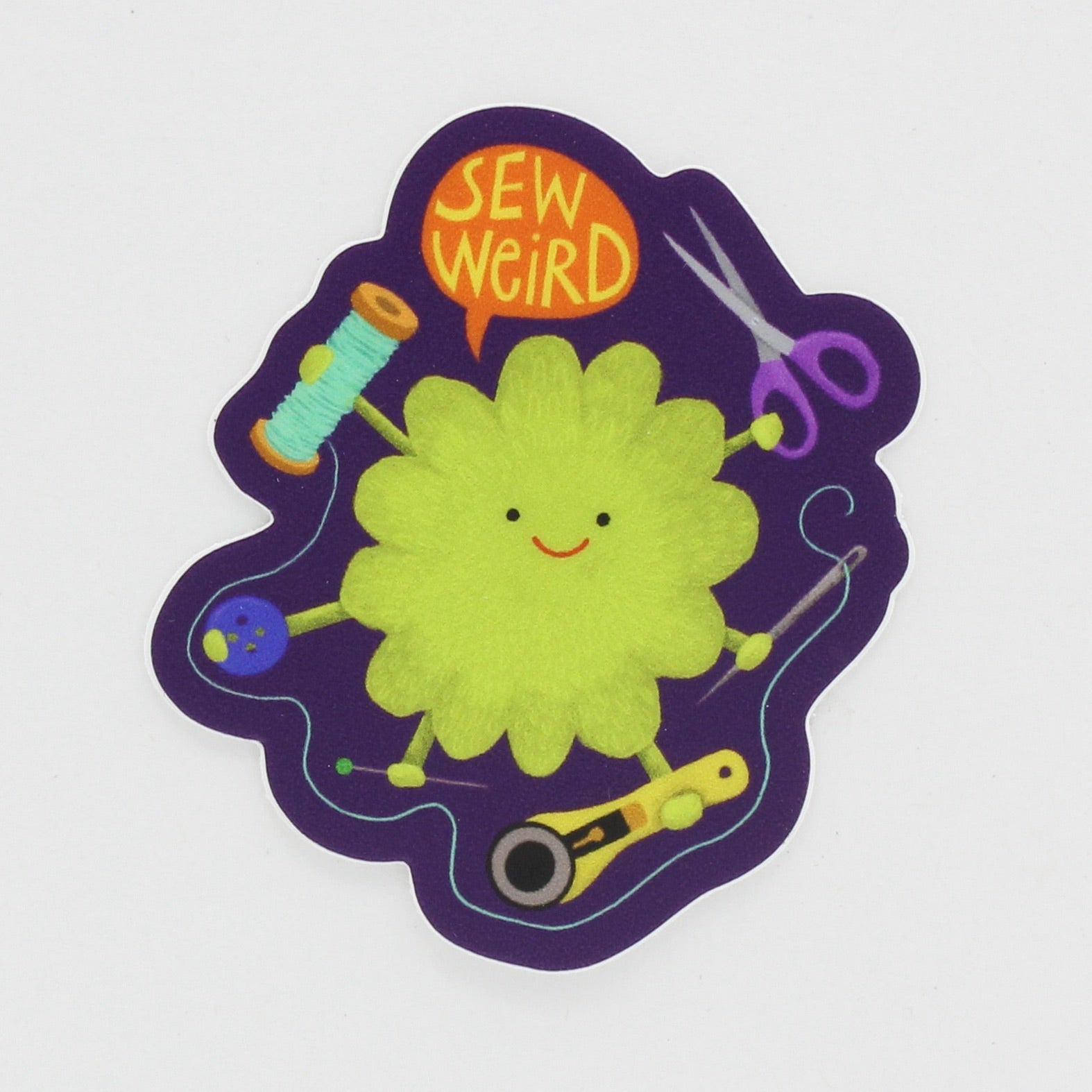 Sticker-Sew Weird