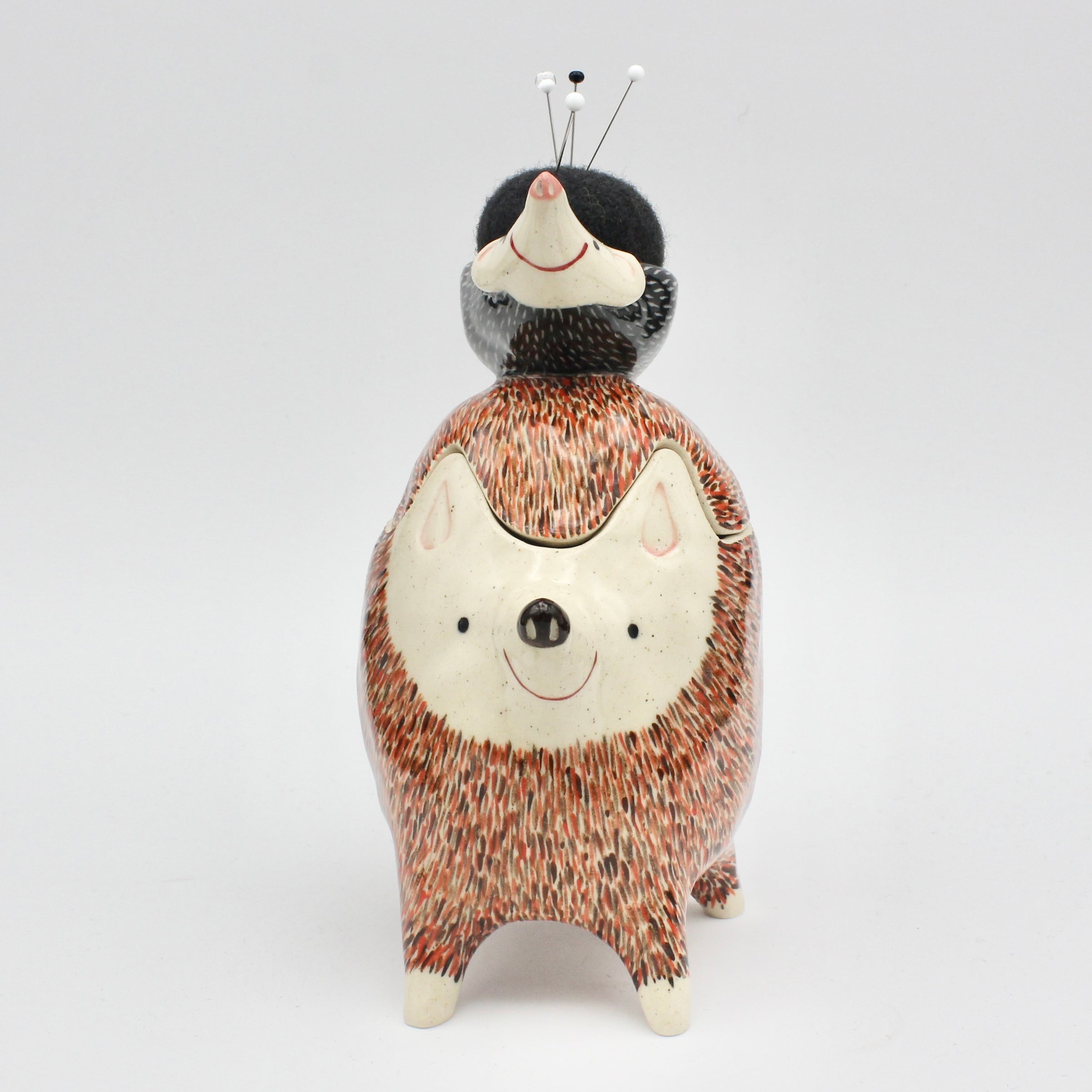 Thingimal Box with Sidekick Pincushion