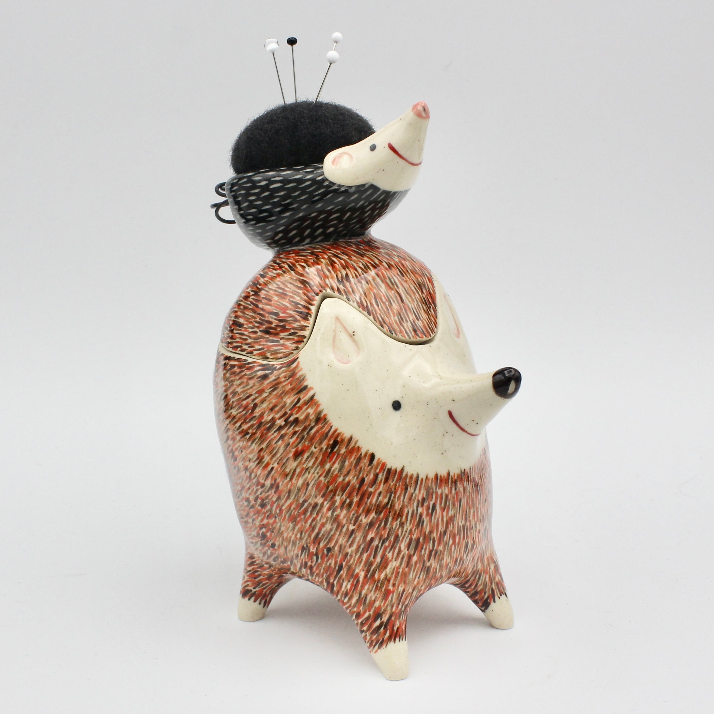 Thingimal Box with Sidekick Pincushion