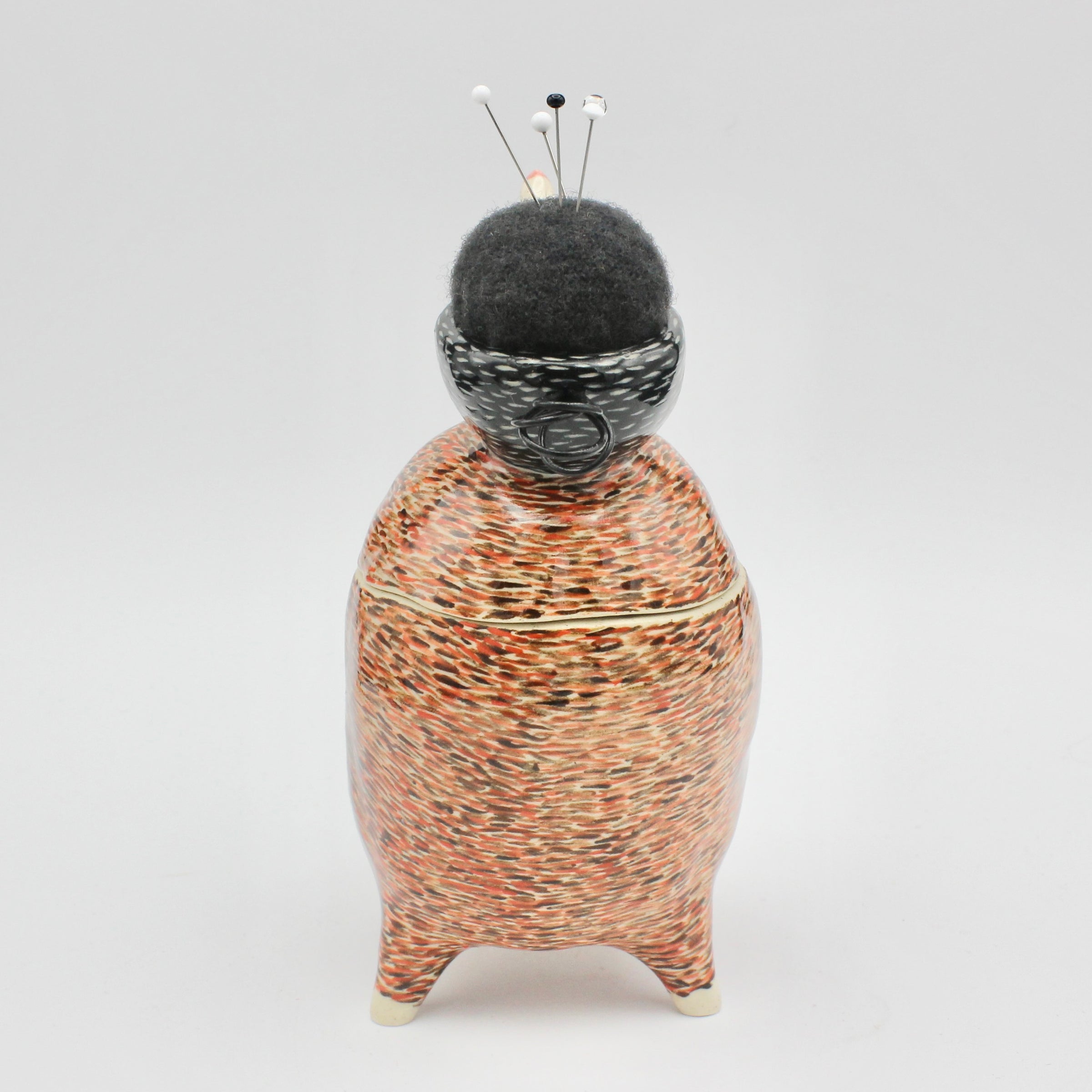 Thingimal Box with Sidekick Pincushion