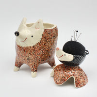 Thingimal Box with Sidekick Pincushion