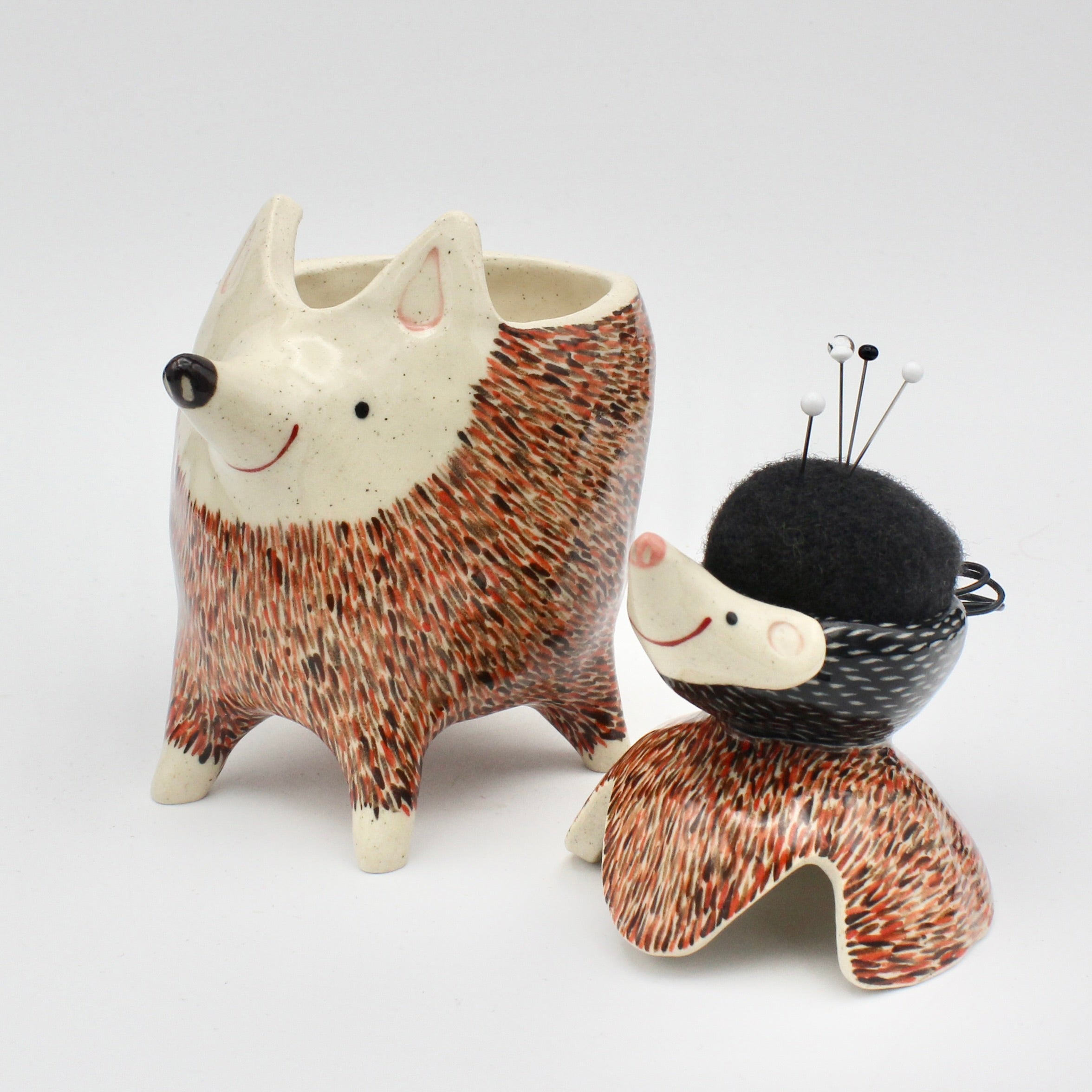 Thingimal Box with Sidekick Pincushion