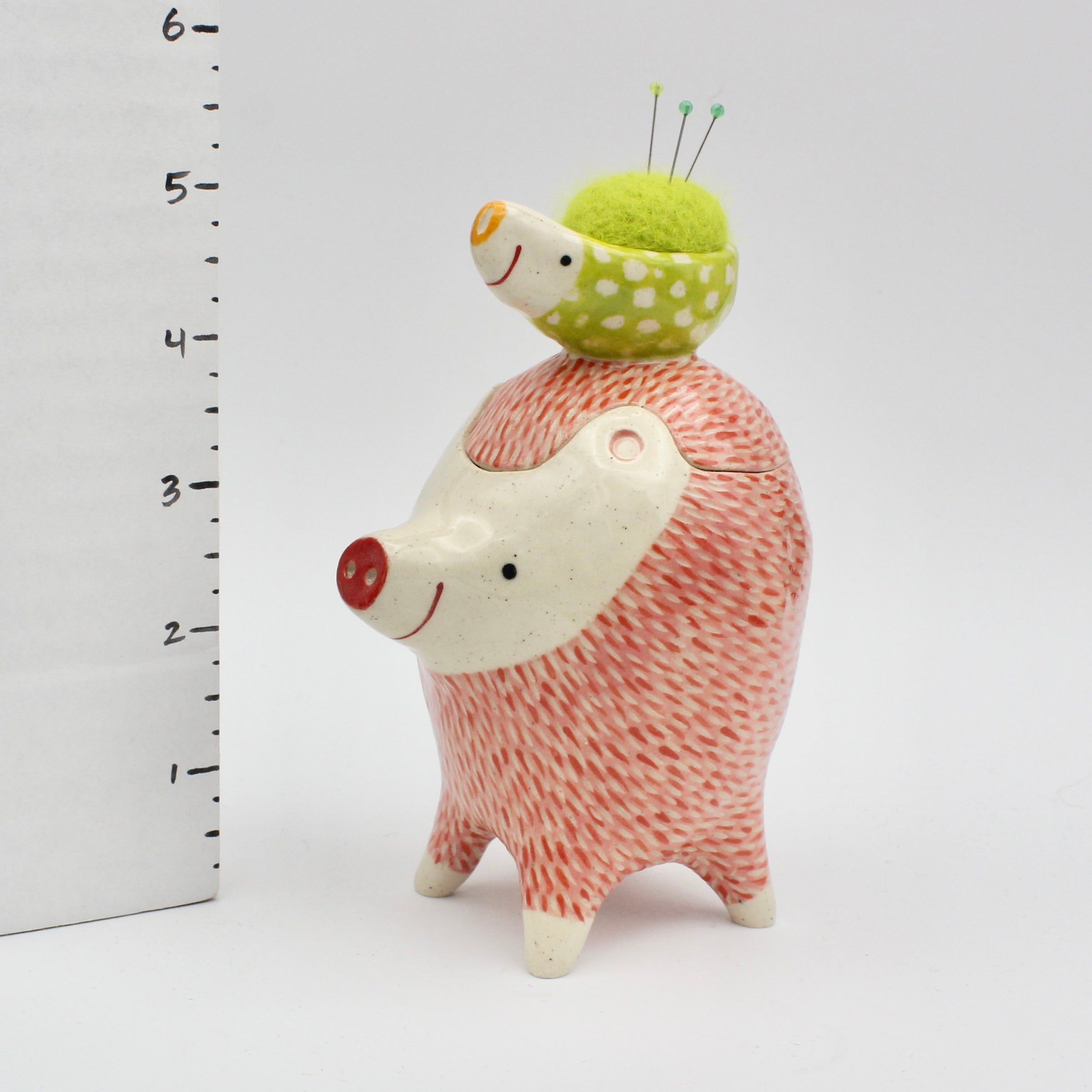 Thingimal Box with Sidekick Pincushion