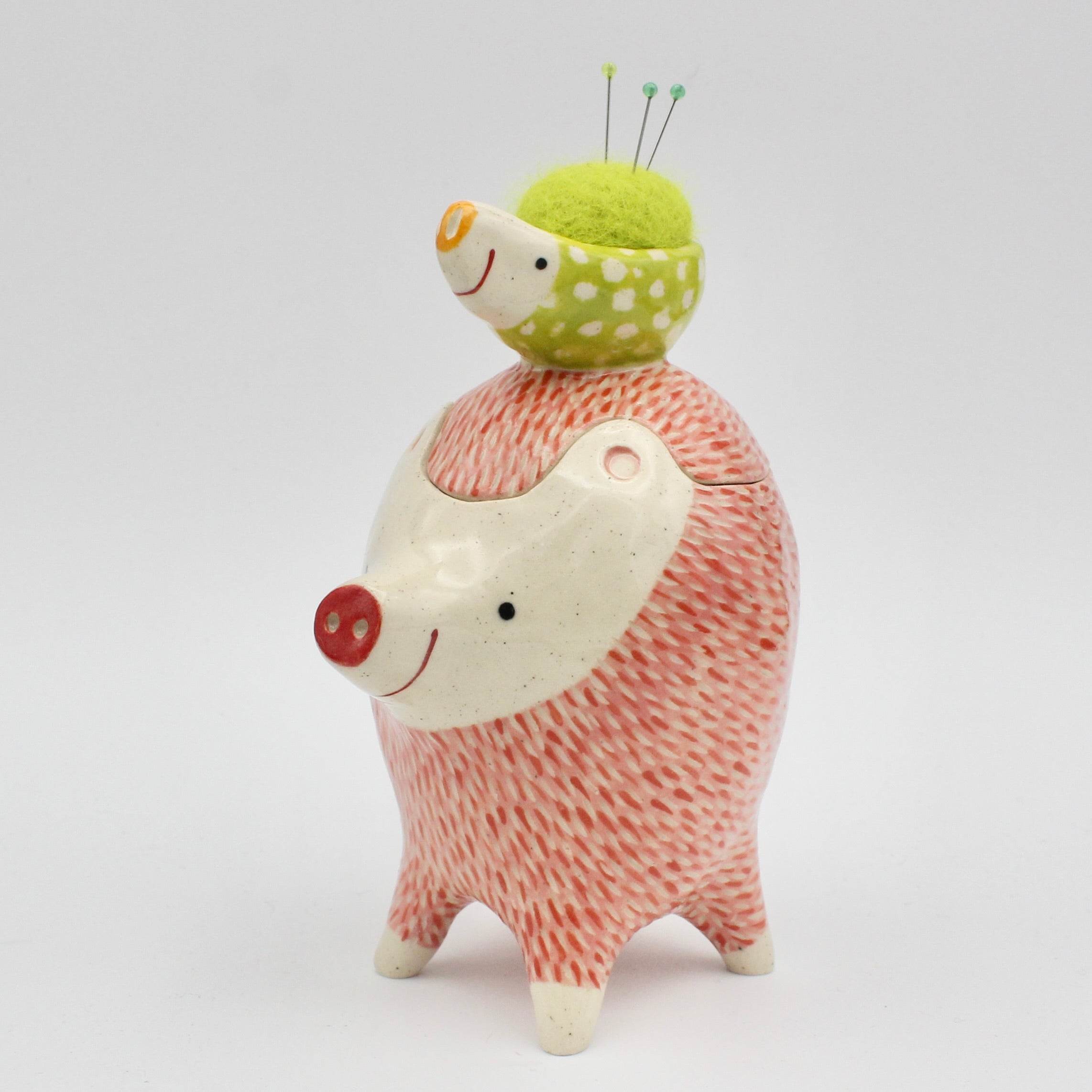 Thingimal Box with Sidekick Pincushion