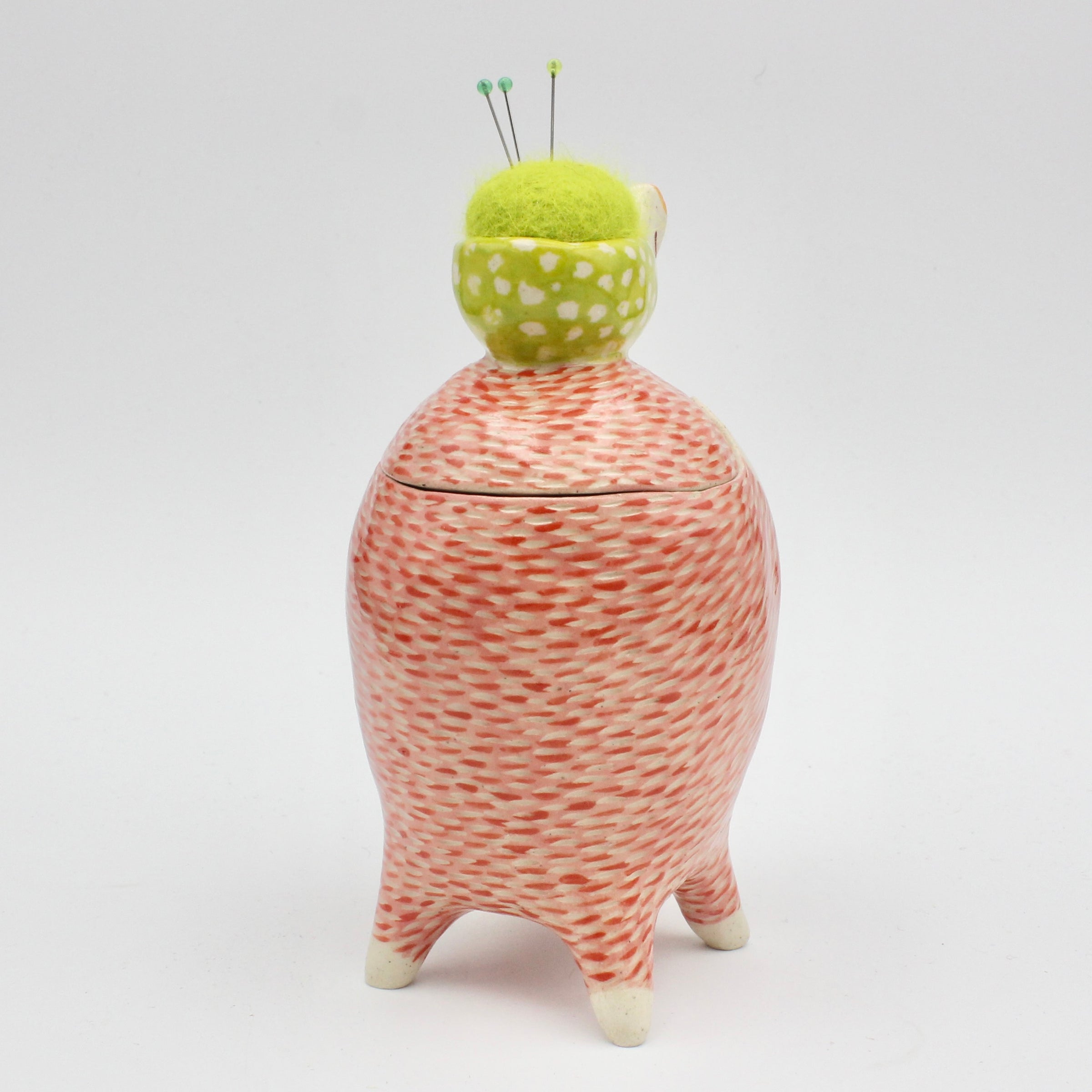 Thingimal Box with Sidekick Pincushion