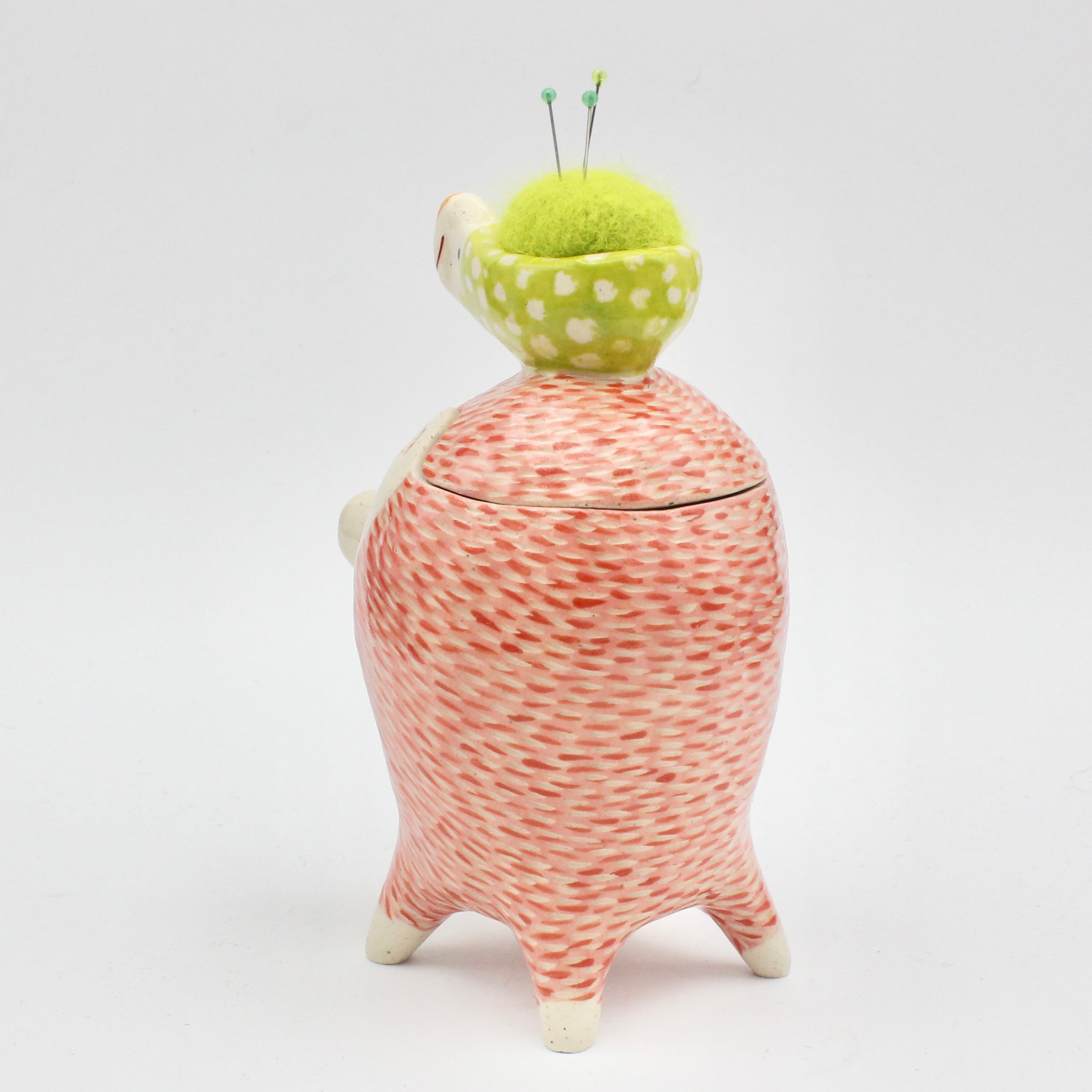 Thingimal Box with Sidekick Pincushion