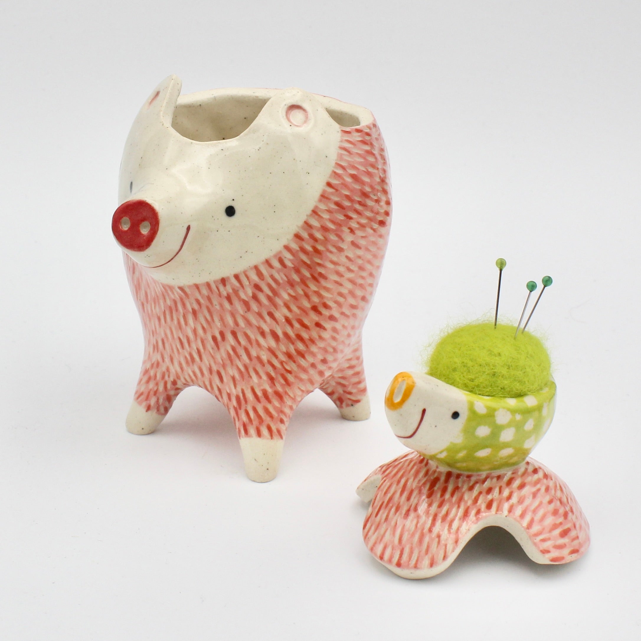 Thingimal Box with Sidekick Pincushion