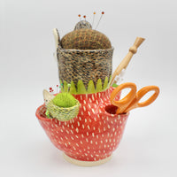 Super, Duper, Extra, Extra Large Sidekick Pincushion, with Friend and Tool Holders