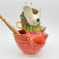 Super, Duper, Extra, Extra Large Sidekick Pincushion, with Friend and Tool Holders