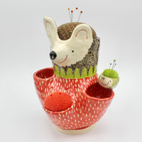 Super, Duper, Extra, Extra Large Sidekick Pincushion, with Friend and Tool Holders