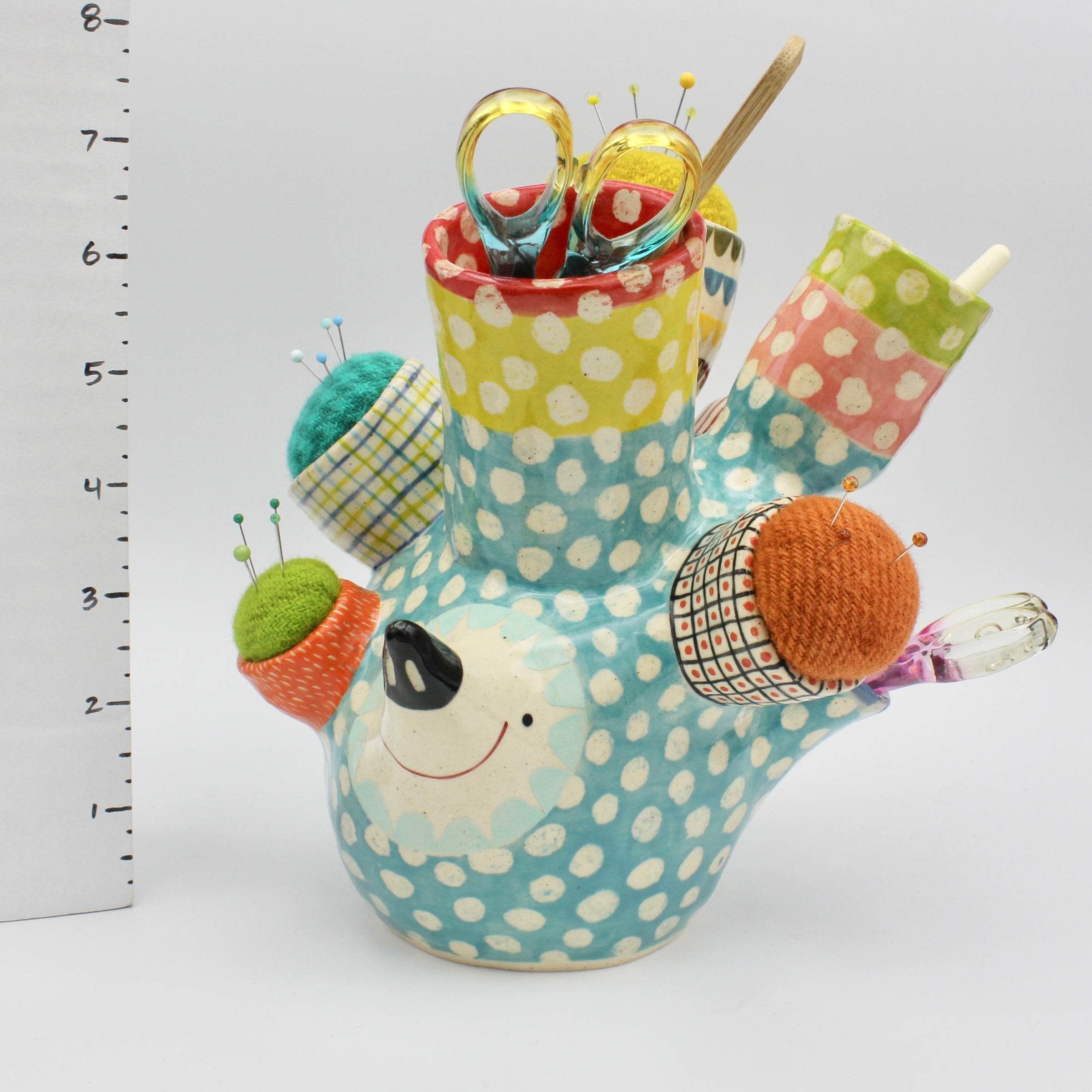 Super, Duper, Extra, Extra Large Sidekick Pincushion, with Extra Pincushions and Tool Holders