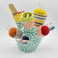 Super, Duper, Extra, Extra Large Sidekick Pincushion, with Extra Pincushions and Tool Holders