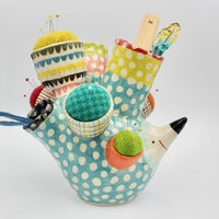 Super, Duper, Extra, Extra Large Sidekick Pincushion, with Extra Pincushions and Tool Holders