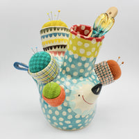 Super, Duper, Extra, Extra Large Sidekick Pincushion, with Extra Pincushions and Tool Holders