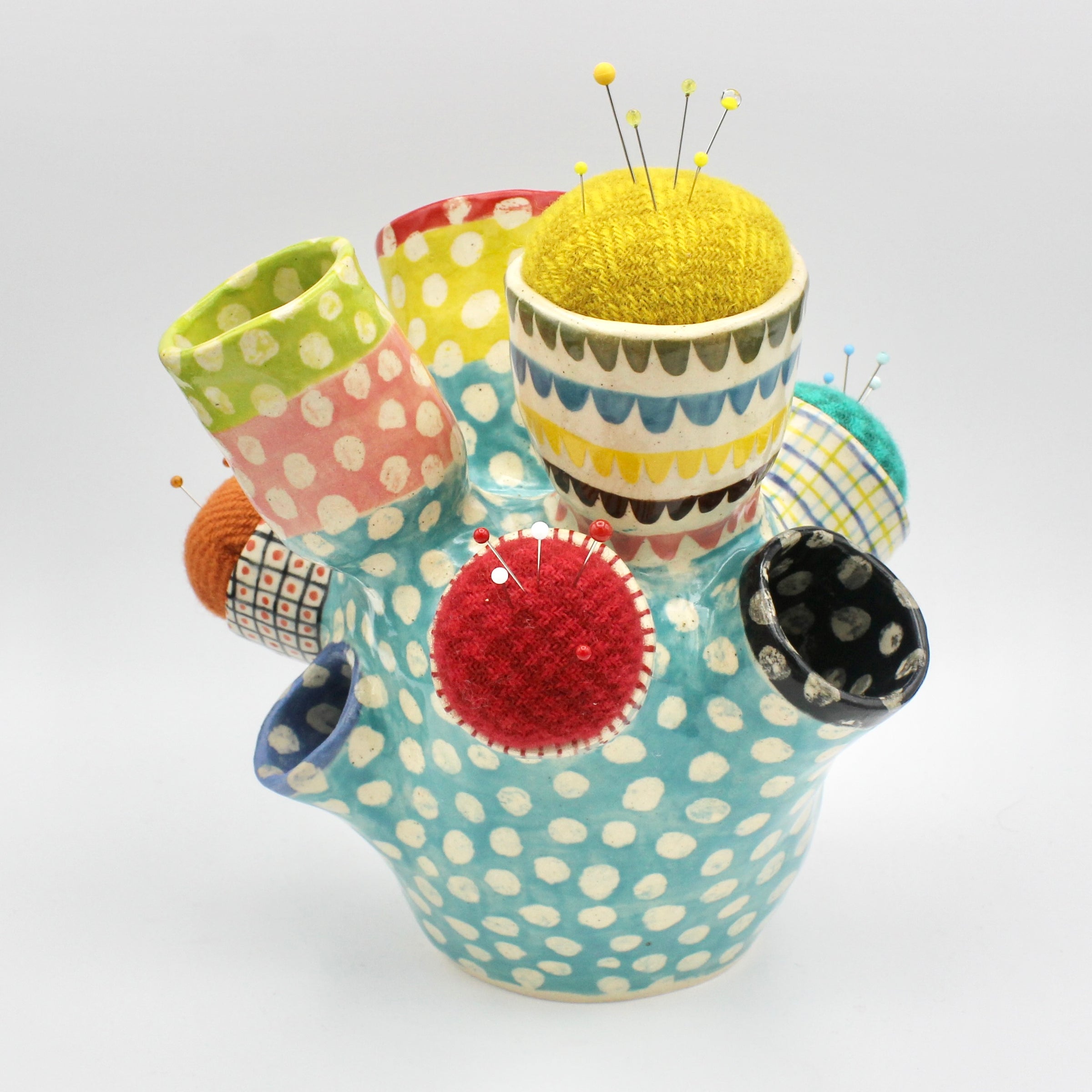 Super, Duper, Extra, Extra Large Sidekick Pincushion, with Extra Pincushions and Tool Holders