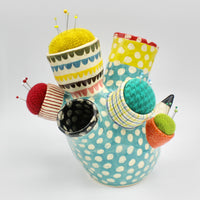 Super, Duper, Extra, Extra Large Sidekick Pincushion, with Extra Pincushions and Tool Holders