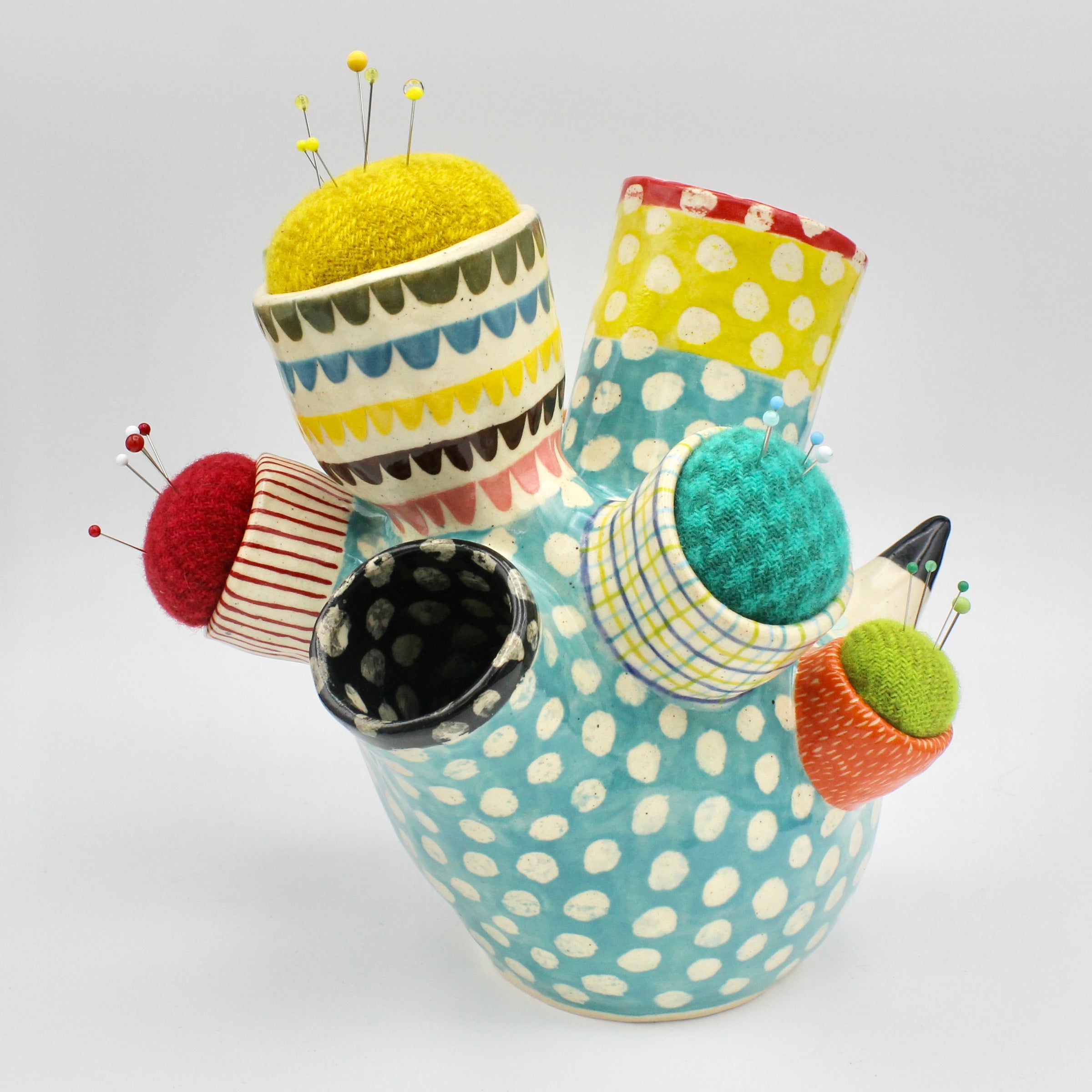 Super, Duper, Extra, Extra Large Sidekick Pincushion, with Extra Pincushions and Tool Holders