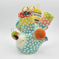 Super, Duper, Extra, Extra Large Sidekick Pincushion, with Extra Pincushions and Tool Holders