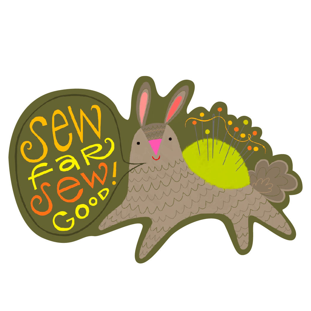 Sticker-Sew Far Sew Good