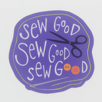 Sticker-Sew Good, Sew Good, Sew Good
