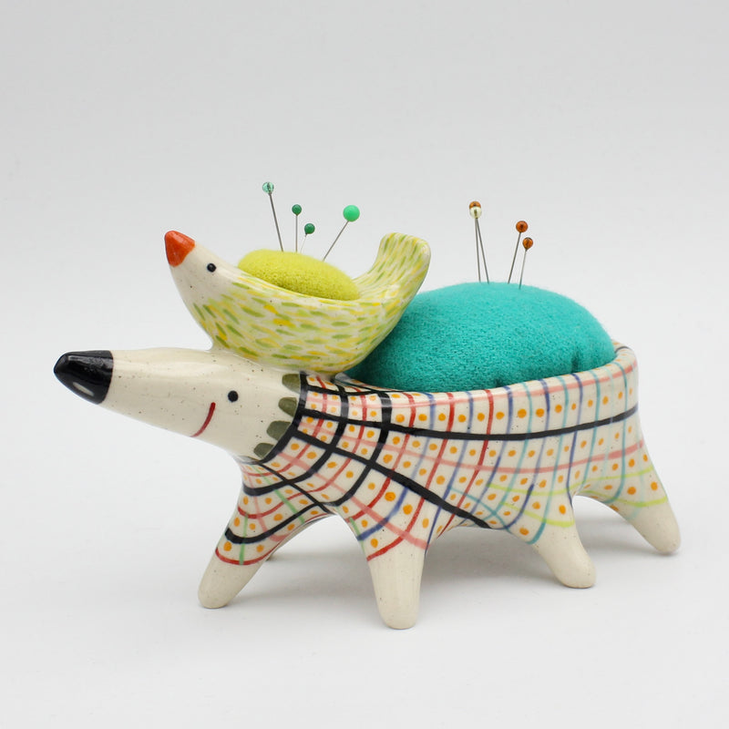 Sidekick Pincushion-Extra Large with Friend