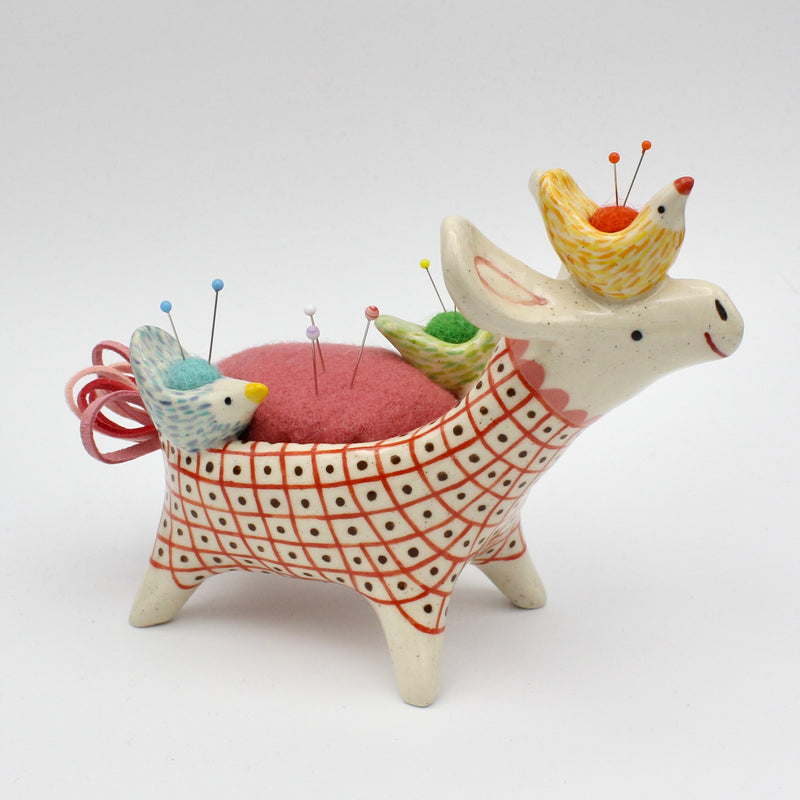 Sidekick Pincushion-Extra Large with 3 Friends