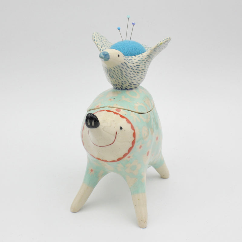 Thingimal Box with Sidekick Pincushion