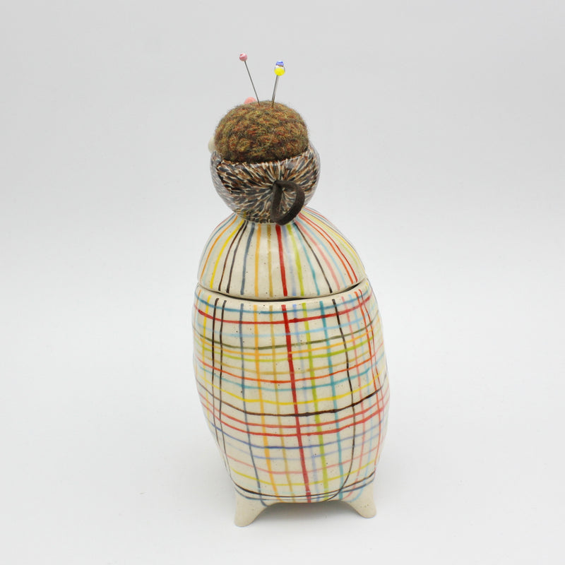 Thingimal Box with Sidekick Pincushion
