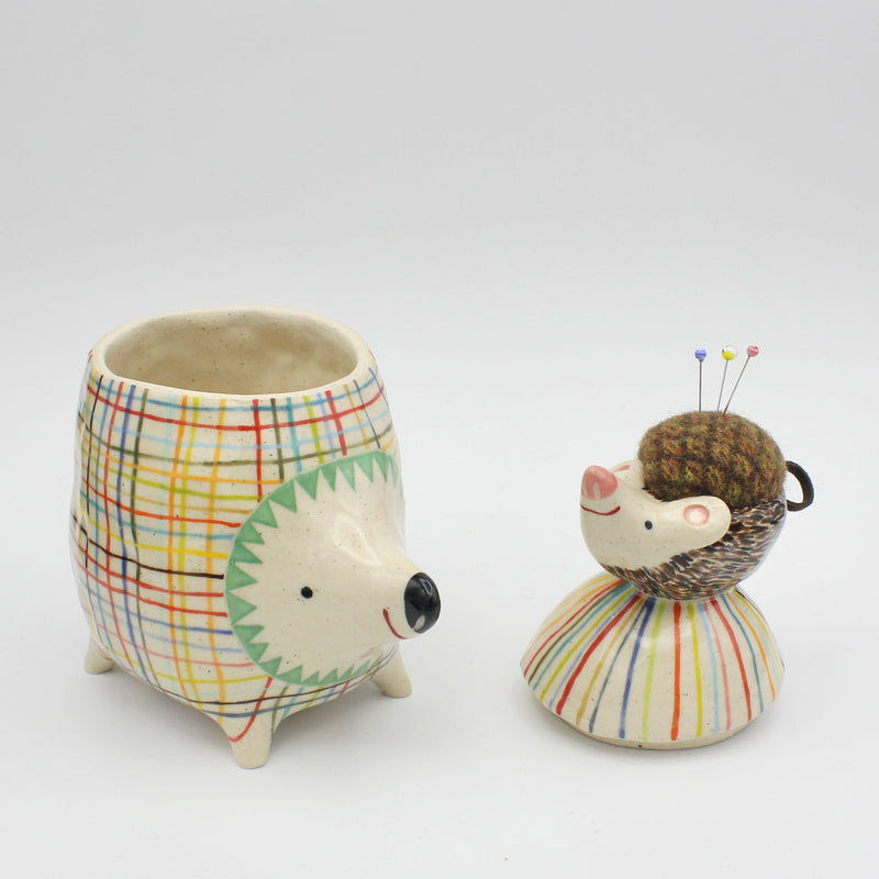 Thingimal Box with Sidekick Pincushion