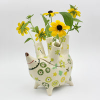 Thingimal Vase with Lid
