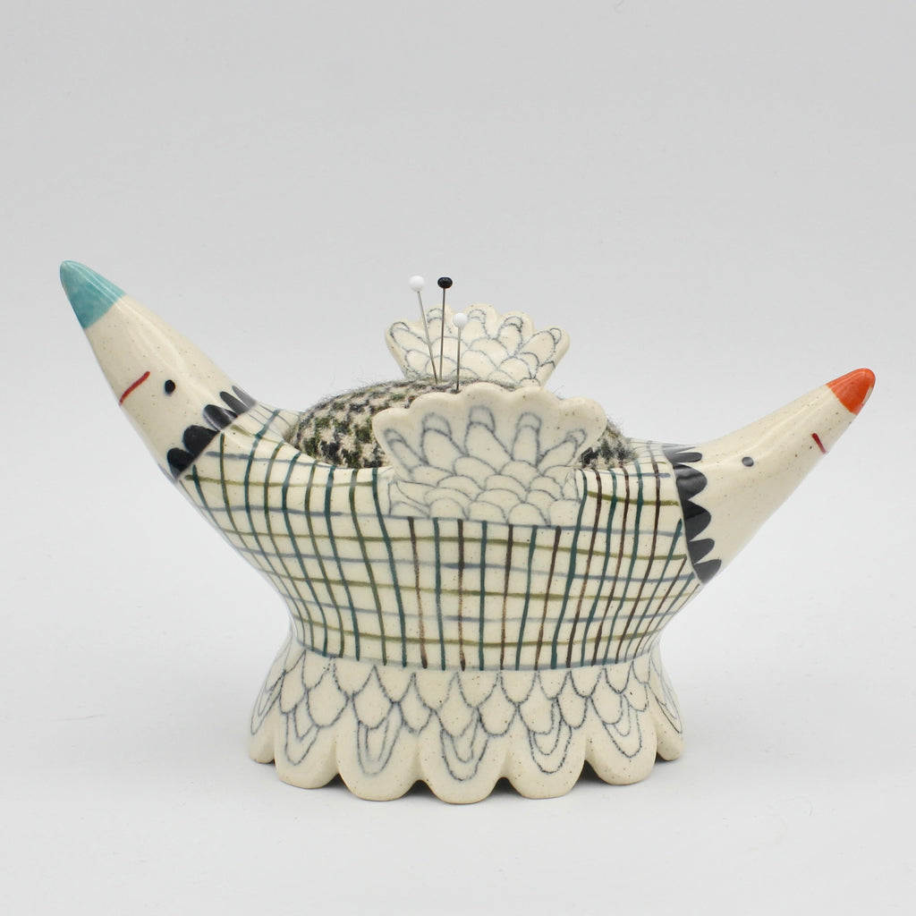 Sidekick Pincushion- Push Me Pull You – Fish Museum and Circus