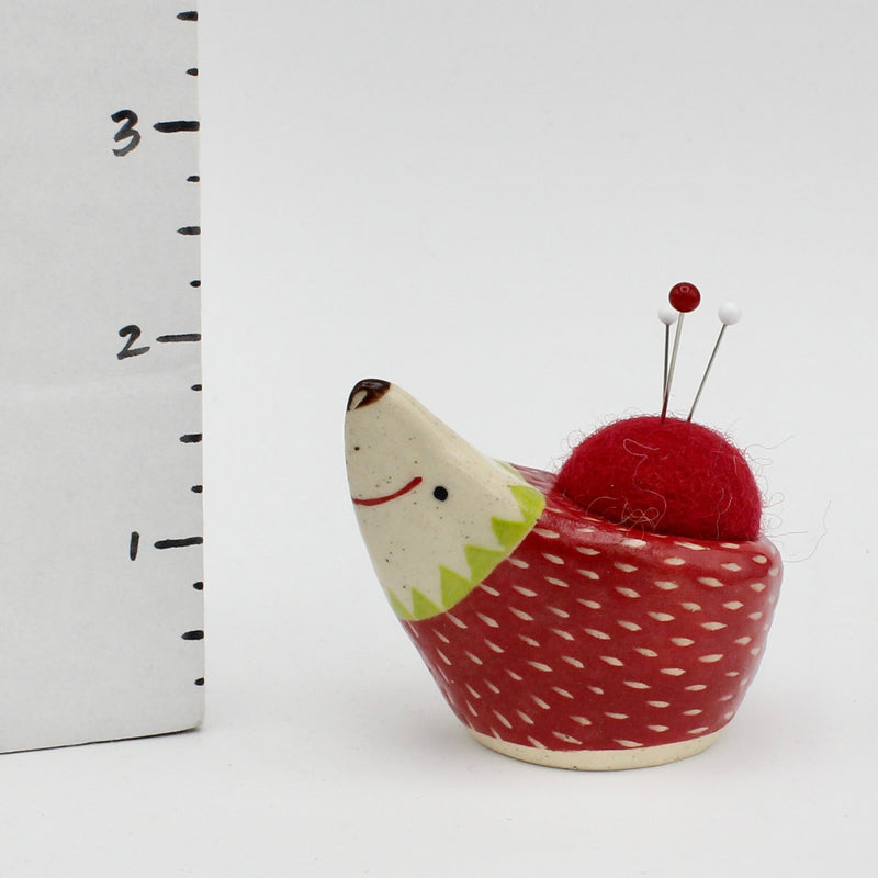 Sidekick Pincushion-Small with Wool Ball