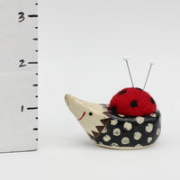 Sidekick Pincushion-Small with Wool Ball