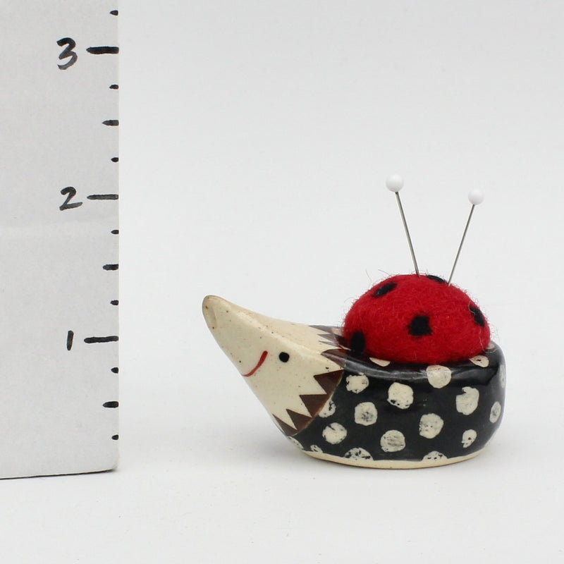 Sidekick Pincushion-Small with Wool Ball