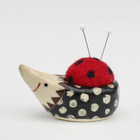Sidekick Pincushion-Small with Wool Ball