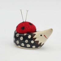 Sidekick Pincushion-Small with Wool Ball