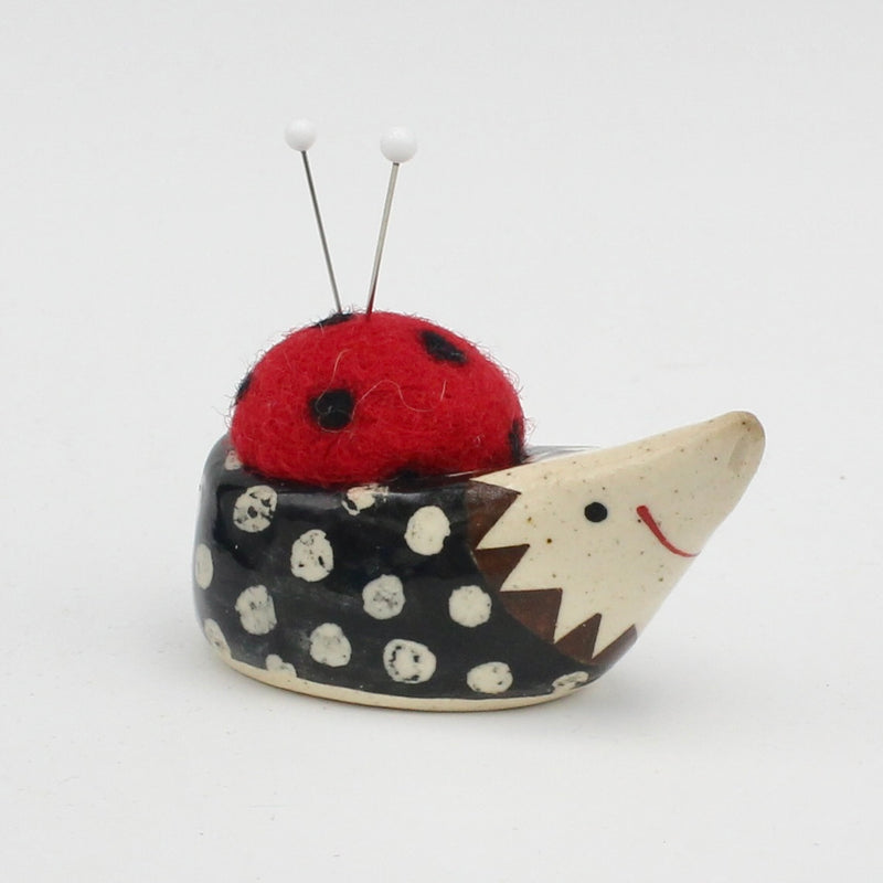 Sidekick Pincushion-Small with Wool Ball