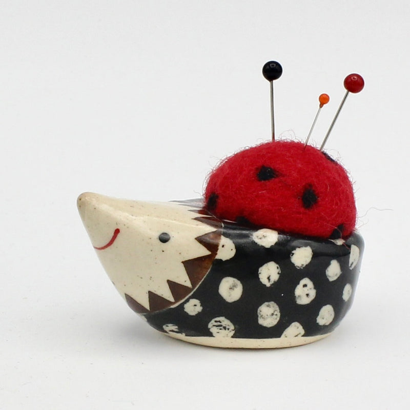 Sidekick Pincushion-Small with Wool Ball