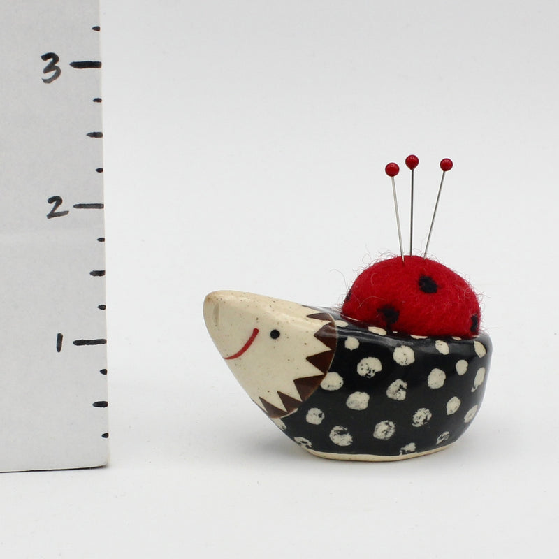 Sidekick Pincushion-Small with Wool Ball