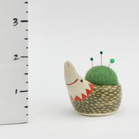 Sidekick Pincushion-Small with Wool Ball