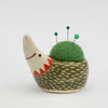 Sidekick Pincushion-Small with Wool Ball