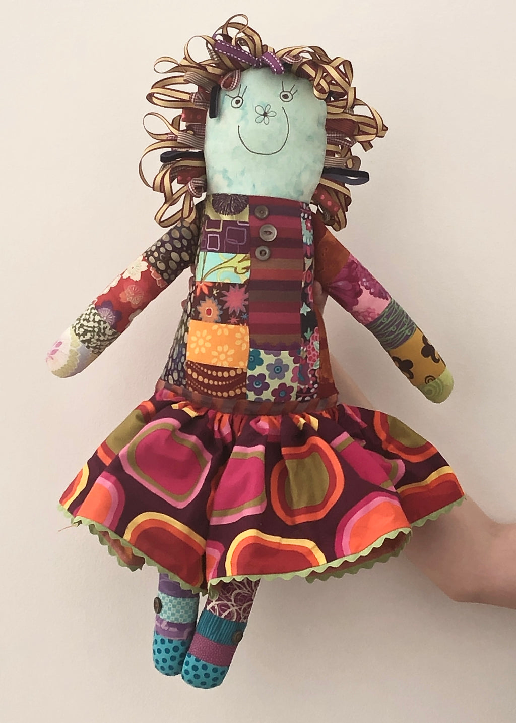 Sewing Sample Sale- Extra Large Fun Friends Doll