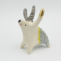 Ringimal- Thingimal Ring Holder with Gold Luster