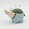 Sidekick Pincushion with Gold Luster