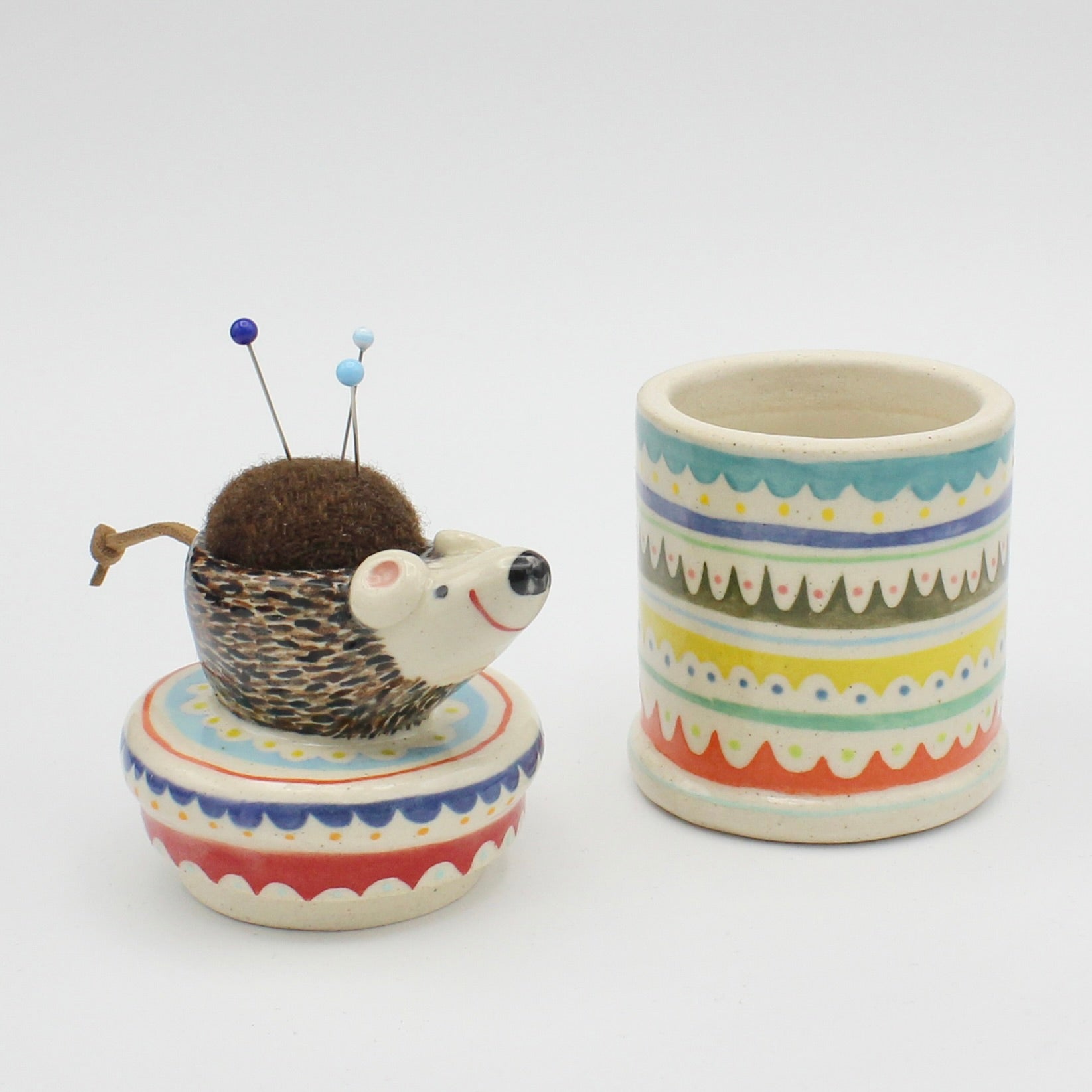 Sidekick Pincushion-Box with Friend