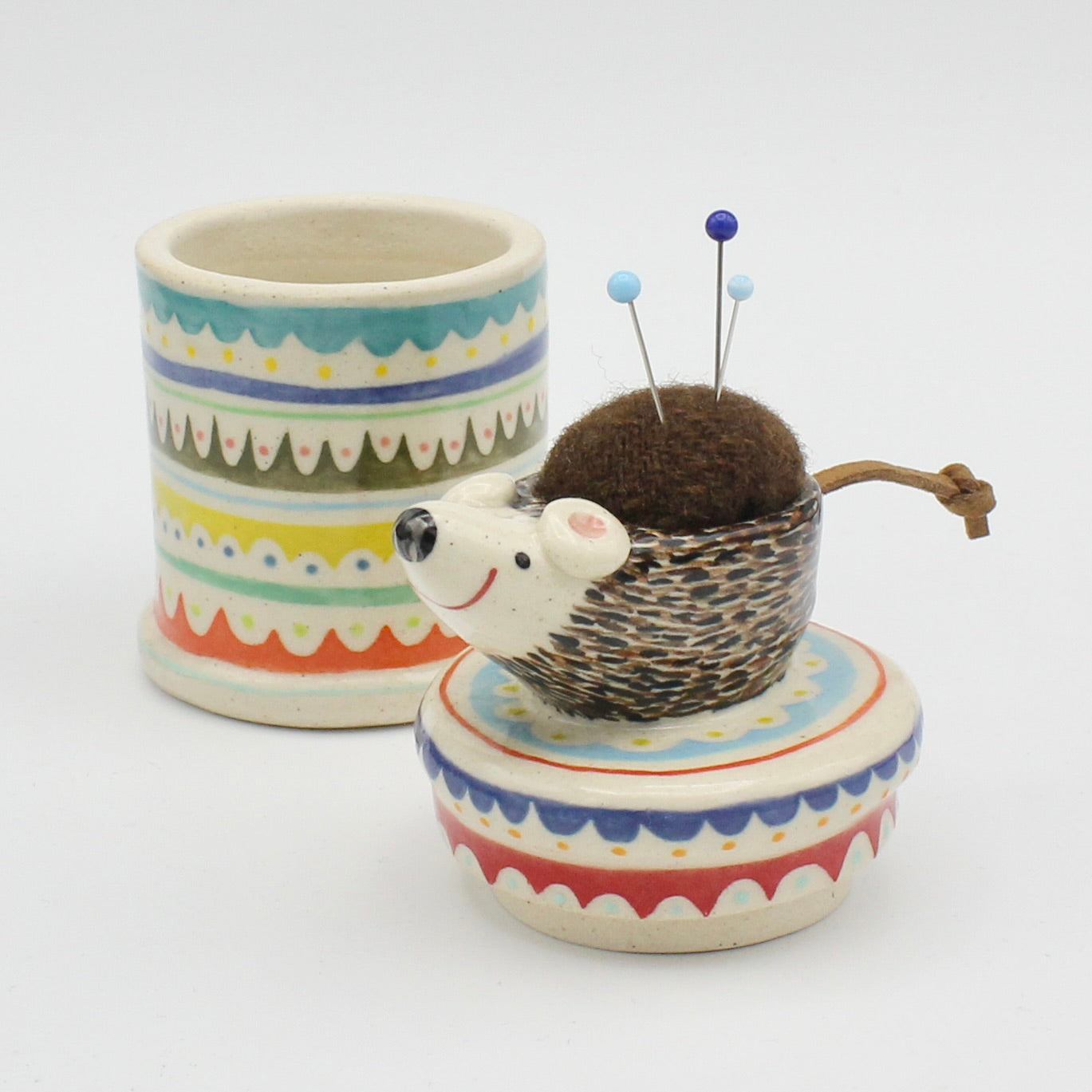 Sidekick Pincushion-Box with Friend
